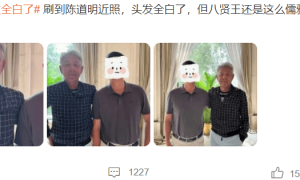 70岁陈道明头发全白了！虽然银发如雪，但是气场如虹，还是有魅力